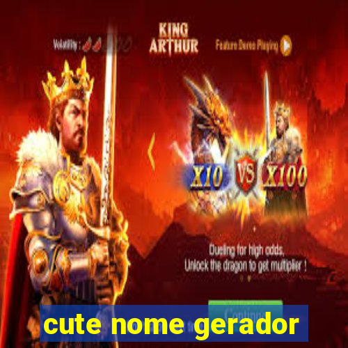 cute nome gerador