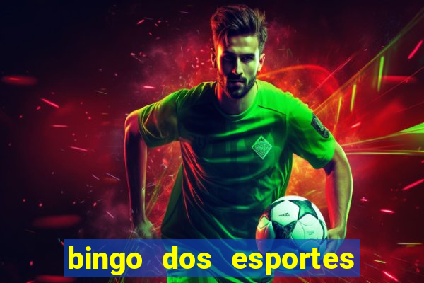 bingo dos esportes para imprimir