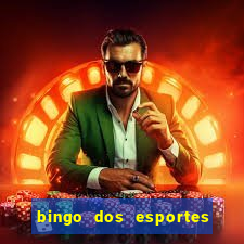 bingo dos esportes para imprimir