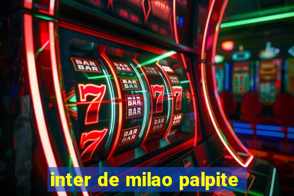 inter de milao palpite