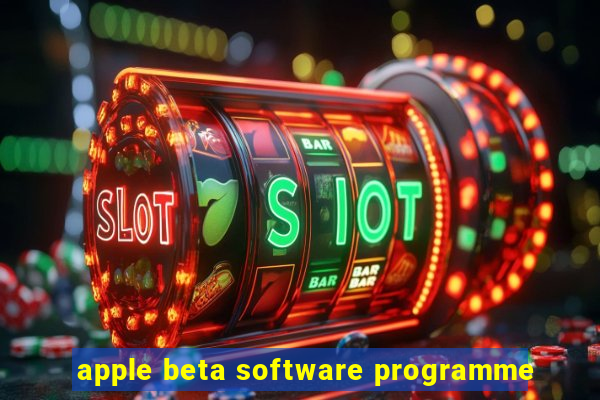 apple beta software programme