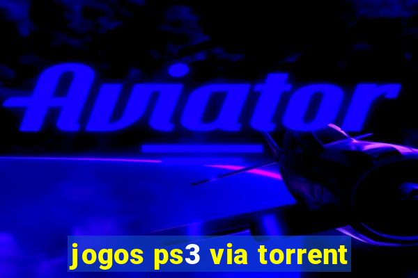 jogos ps3 via torrent