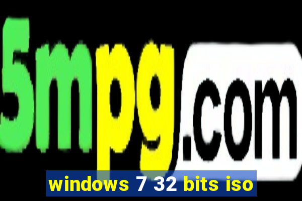 windows 7 32 bits iso