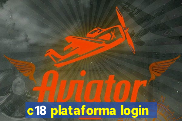 c18 plataforma login