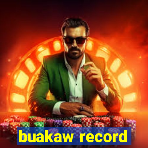 buakaw record