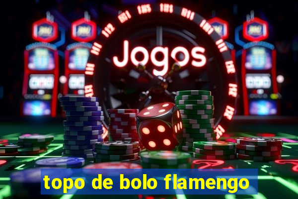 topo de bolo flamengo