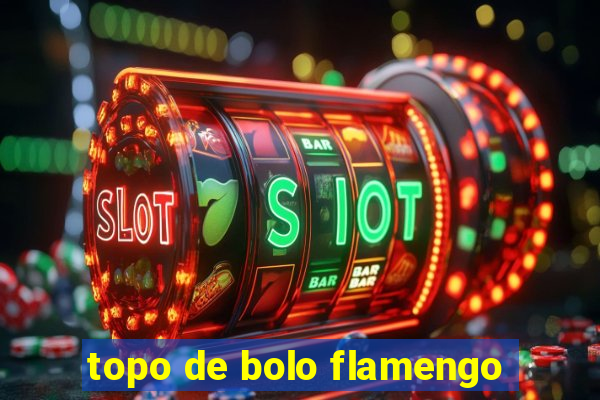 topo de bolo flamengo