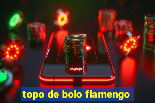 topo de bolo flamengo