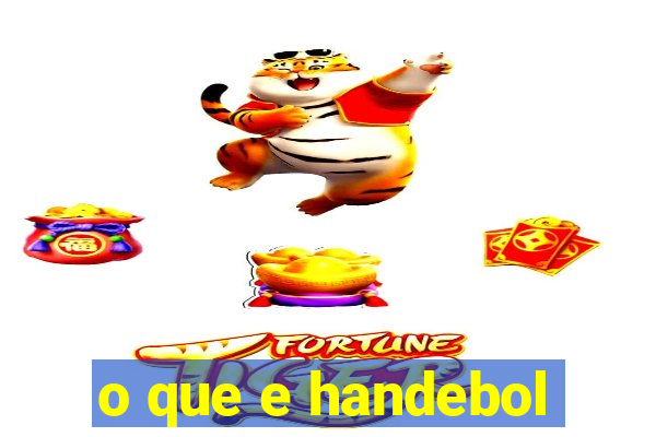 o que e handebol