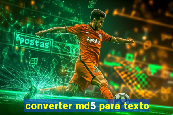 converter md5 para texto