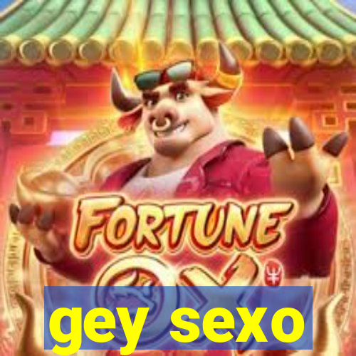 gey sexo