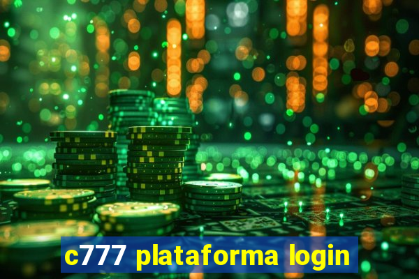 c777 plataforma login