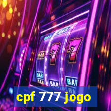 cpf 777 jogo