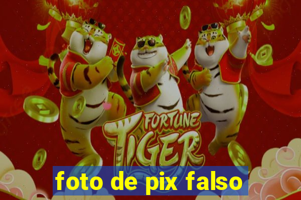 foto de pix falso