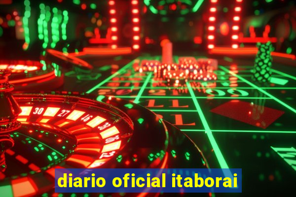 diario oficial itaborai