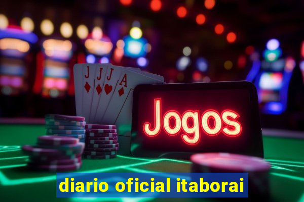 diario oficial itaborai