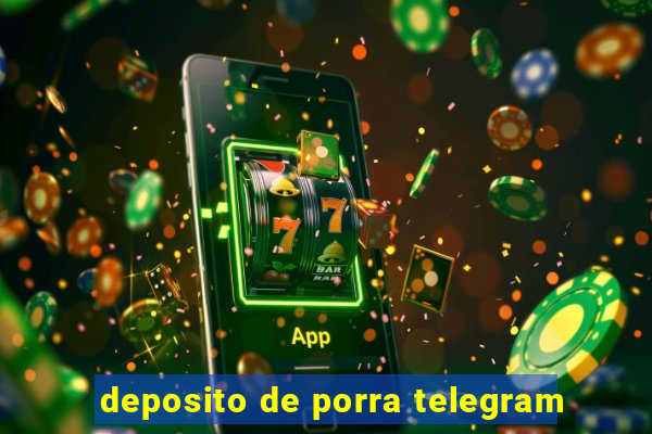 deposito de porra telegram