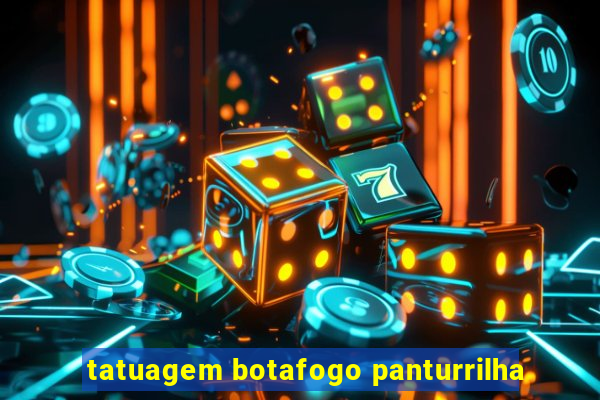 tatuagem botafogo panturrilha