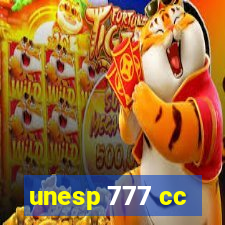 unesp 777 cc