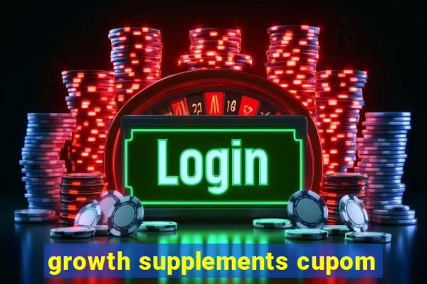 growth supplements cupom