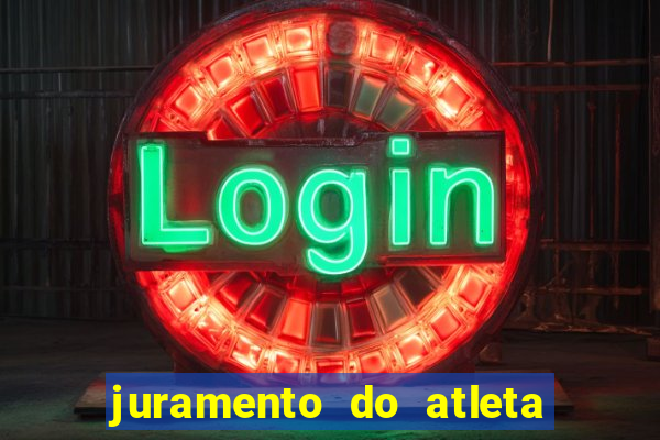 juramento do atleta jogos internos