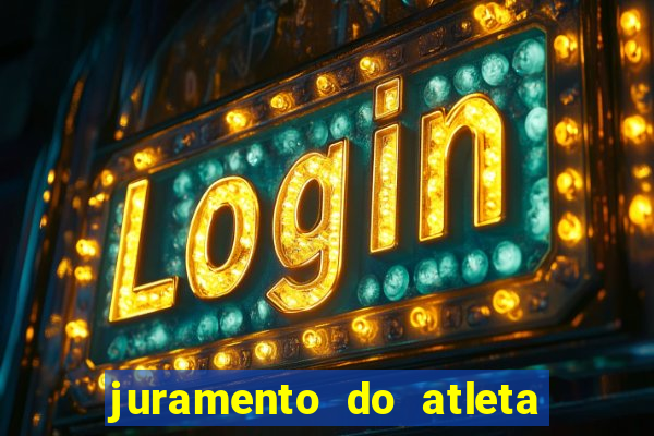 juramento do atleta jogos internos