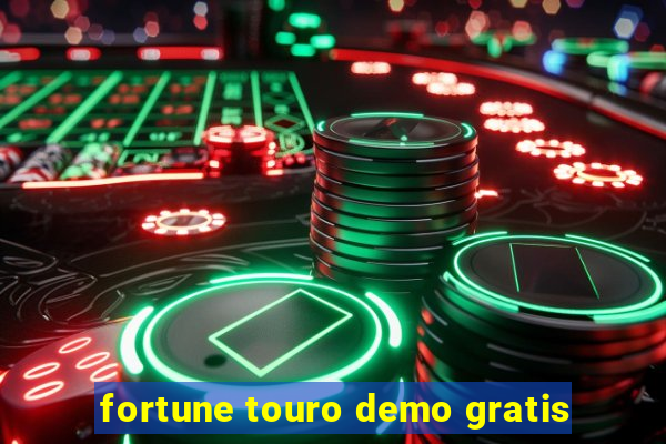 fortune touro demo gratis