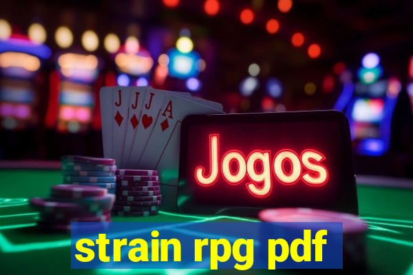 strain rpg pdf