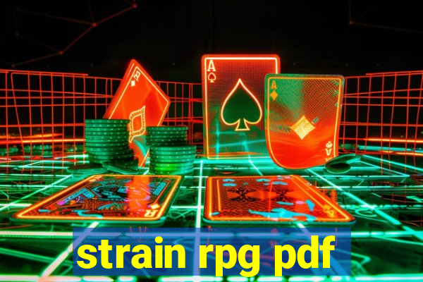 strain rpg pdf