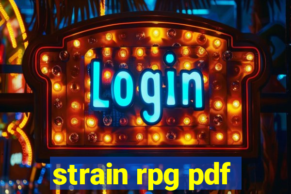 strain rpg pdf