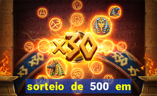 sorteio de 500 em cash toda segunda feira novibet