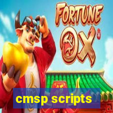 cmsp scripts