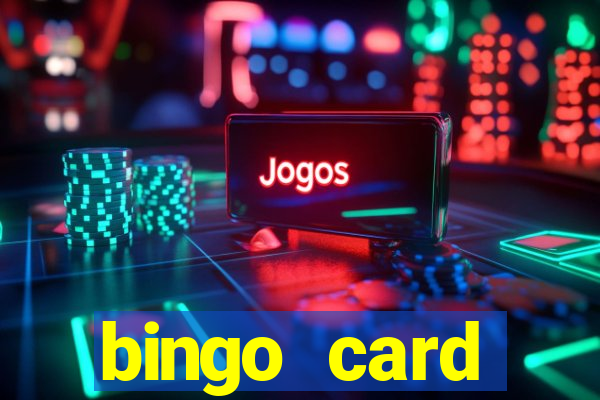 bingo card generator with pictures