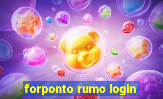 forponto rumo login