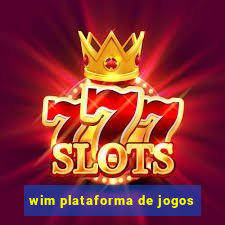 wim plataforma de jogos