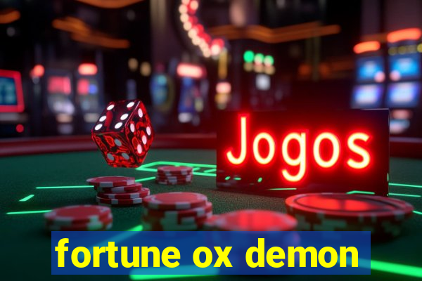 fortune ox demon