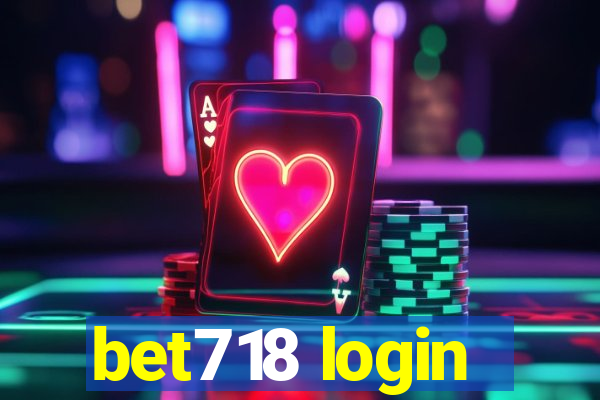 bet718 login