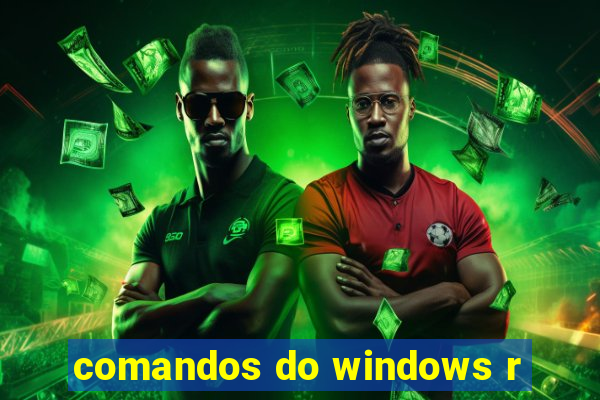 comandos do windows r