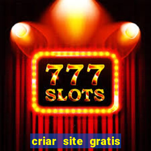 criar site gratis de jogos