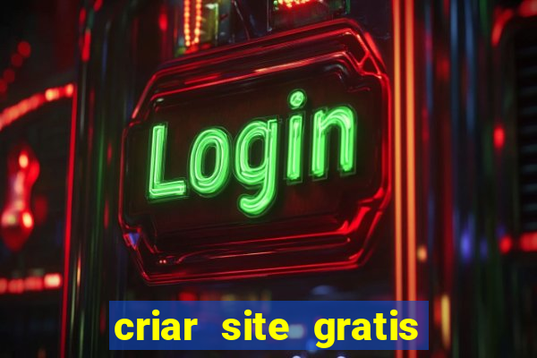 criar site gratis de jogos