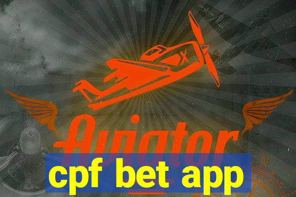 cpf bet app