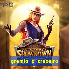 gremio x cruzeiro ao vivo hd