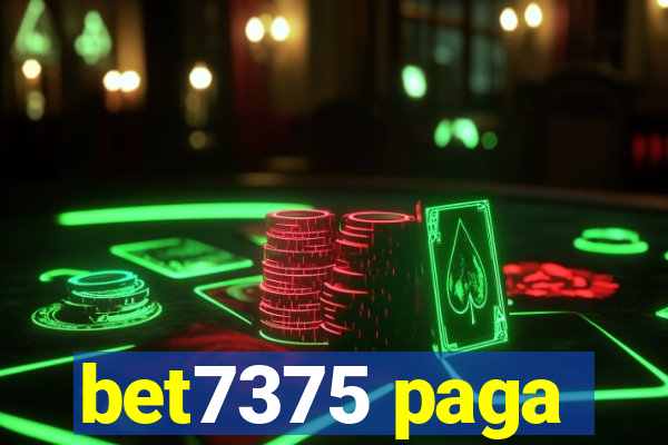 bet7375 paga