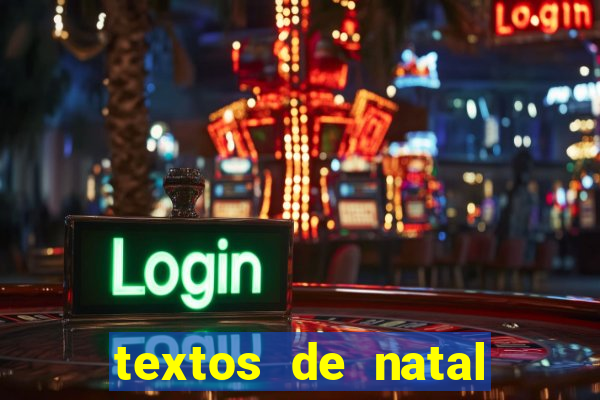 textos de natal para imprimir