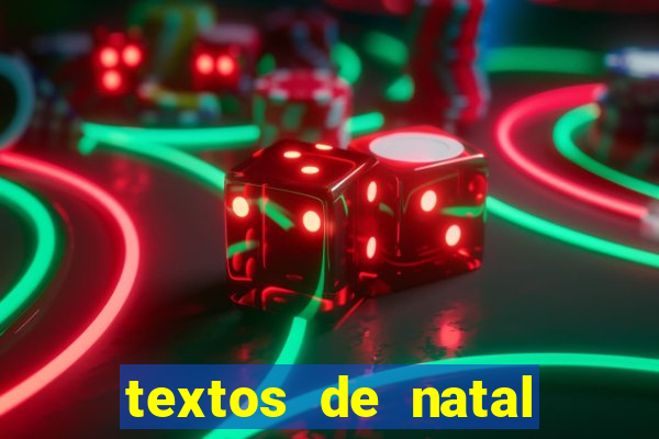 textos de natal para imprimir