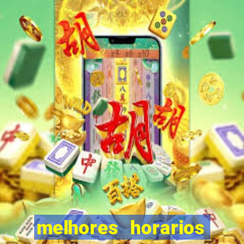 melhores horarios fortune dragon