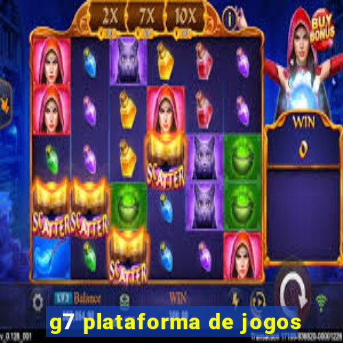 g7 plataforma de jogos