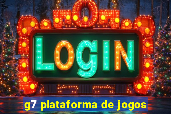 g7 plataforma de jogos