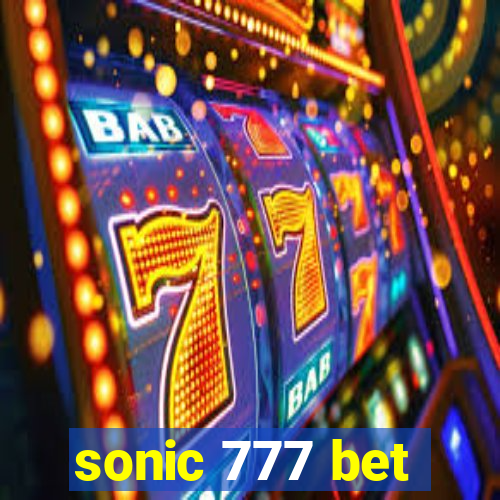 sonic 777 bet