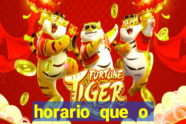 horario que o fortune rabbit paga